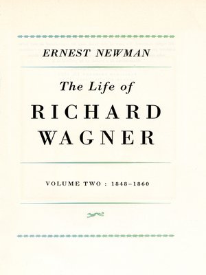 cover image of Life of Richard Wagner, Volume 2